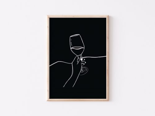 Friday Evening - Digital Wall Art Poster