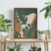 Chasing Monstera - Wall Art Paper Print - Wall Art