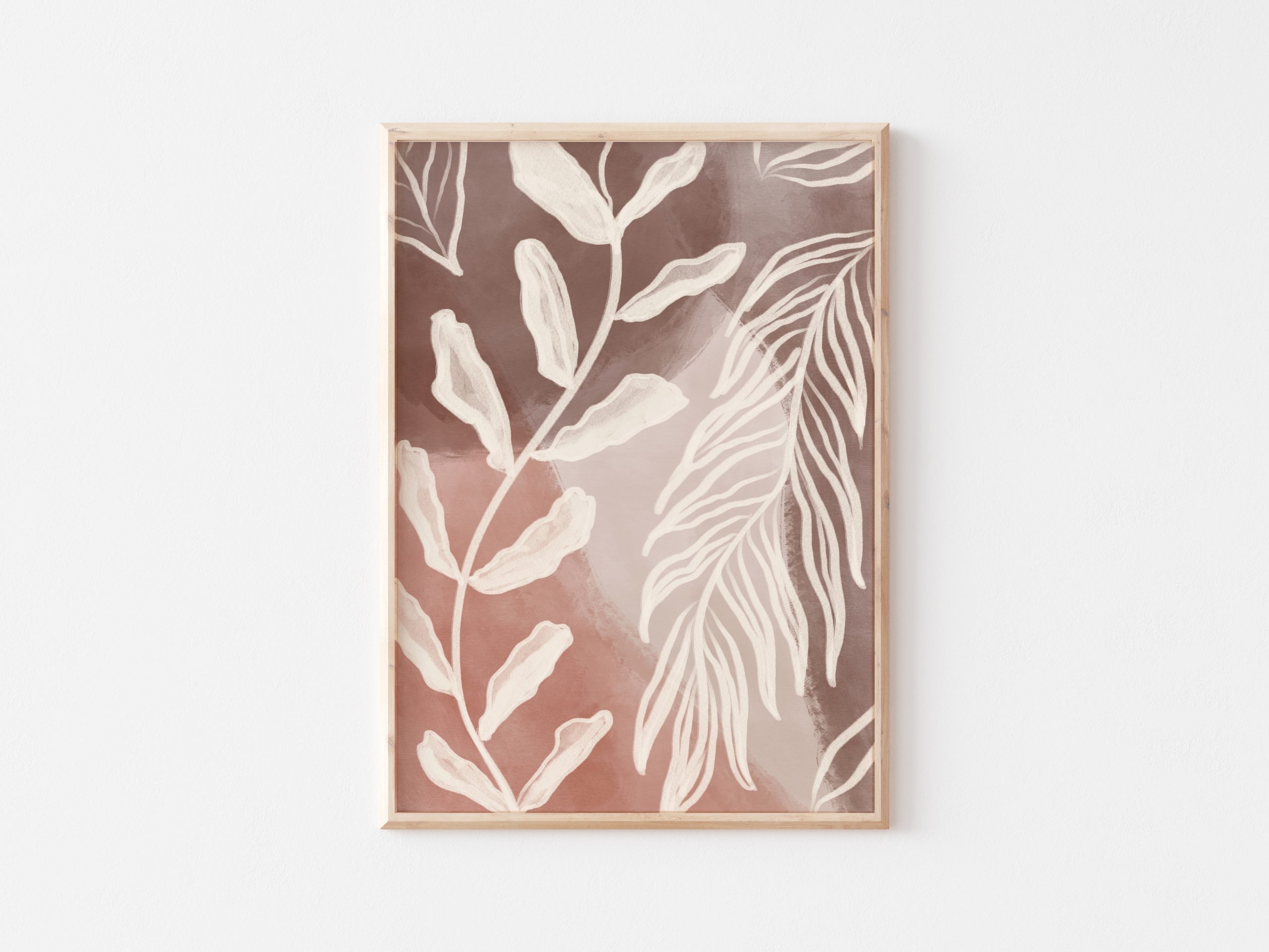 Chalk Vegetation - Wall Art Paper Print