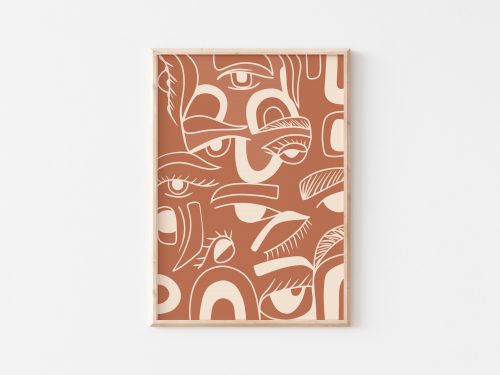 Watching - Wall Art Paper Print