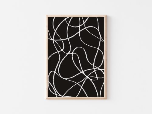 Confused Thoughts - Digital Wall Art Poster