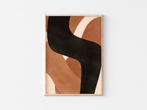 Brown Reboot - Part One - Digital Wall Art Poster