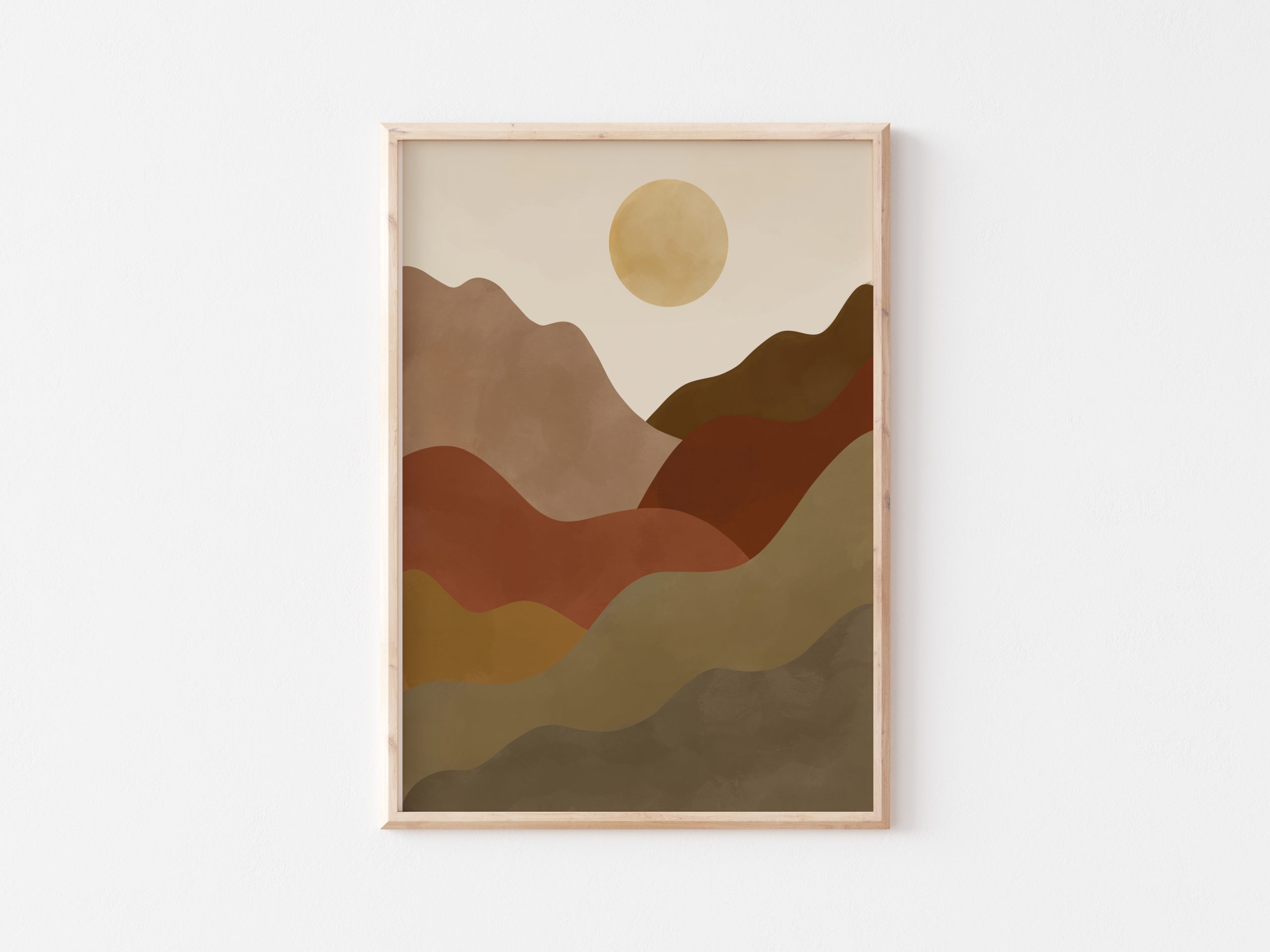 Green Leather - Wall Art Paper Print
