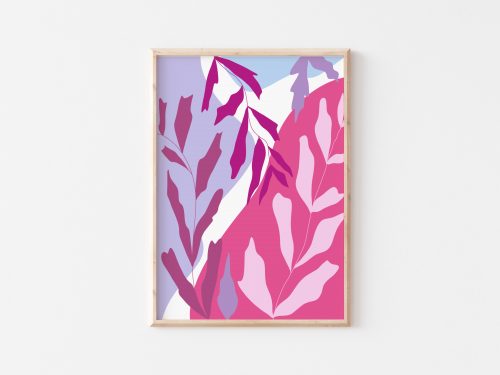Rose Jungle - Digital Wall Art Poster