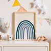 Textured Rainbow - Cold - Wall Art Paper Print - Wall Art