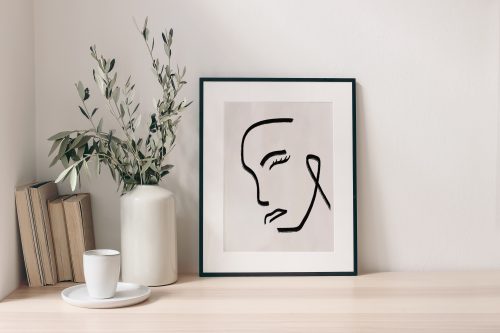Alternative view of Resting - Wall Art Paper Print