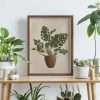 La Monstera - Wall Art Paper Print - Wall Art