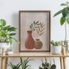 Vase & Vase - Wall Art Paper Print - Wall Art