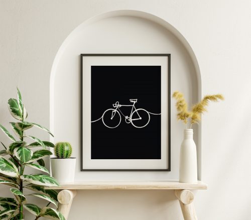 Alternative view of Bike - Wall Art Paper Print