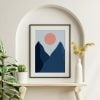 Blue Mountains - Digital Wall Art Poster - Wall Art